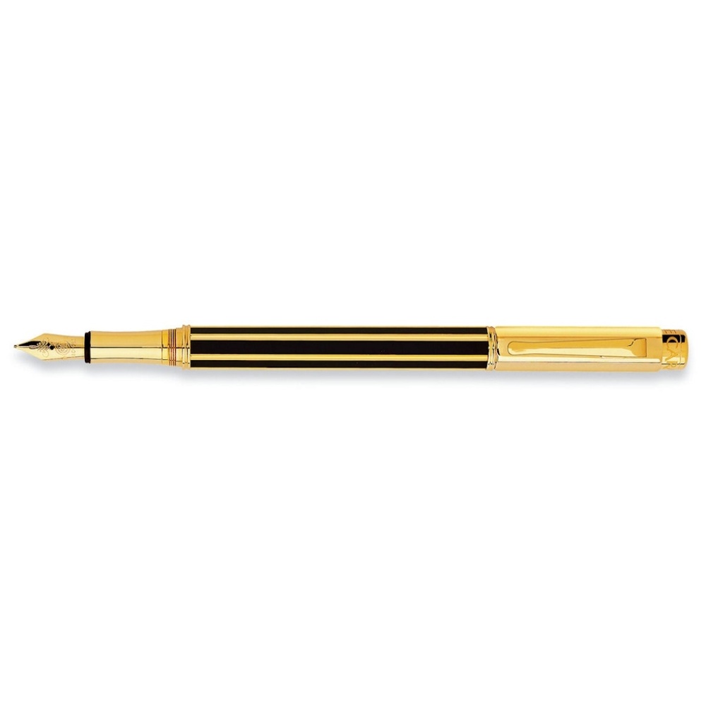 Caran d'Ache Varius China Black Gold Fountain Pen